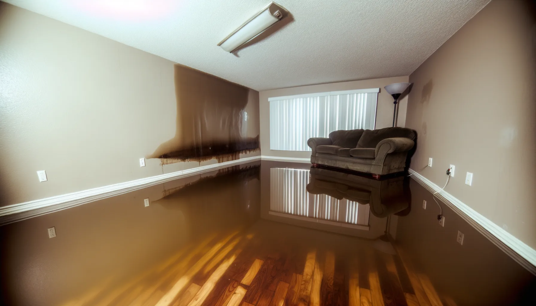 Kitchen Water Damage